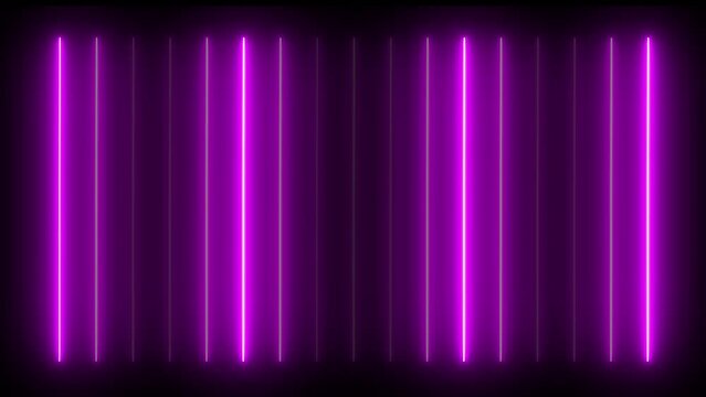 abstract background with linesTitle, Glowing lines Led neon loop suitable for concerts, tv shows, vj projections, dance music videos, show parties, night clubs, discos, and much more. 4k	