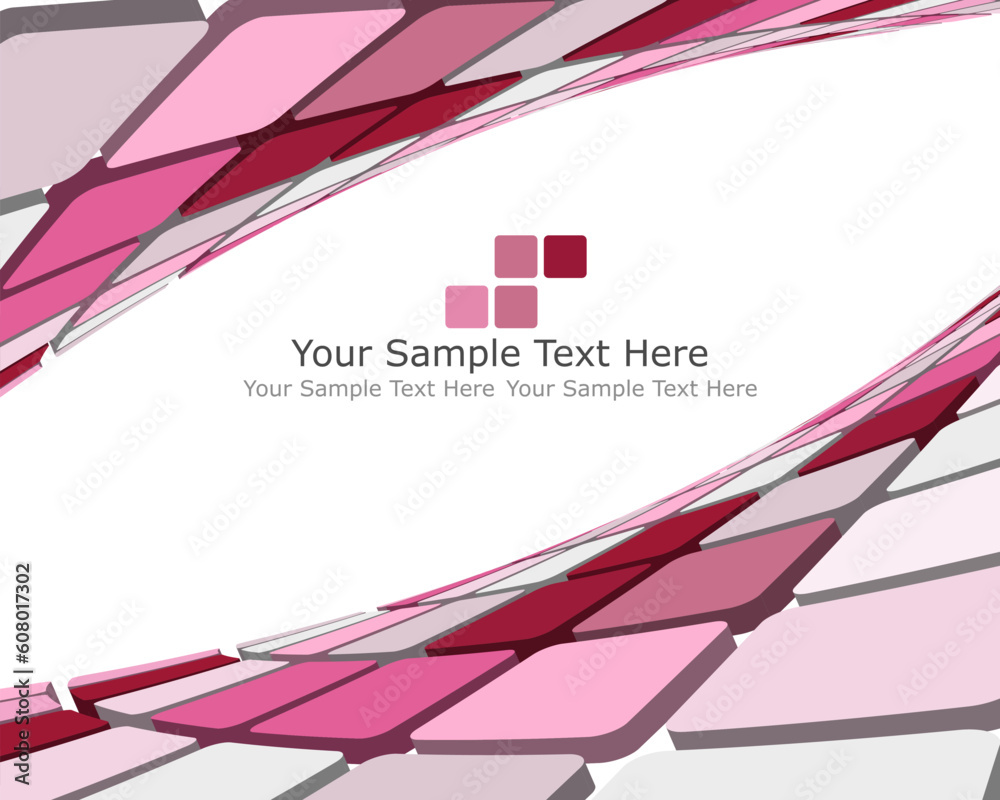 Poster abstract 3d checked business background for use in web design