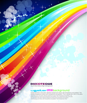 Business Colorful Abstract Background for Brochure