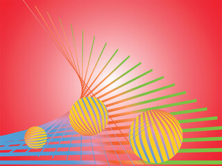 vector illustration of different graphic elements