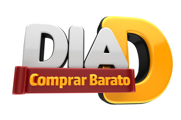 Selo 3d para composição Dia D comprar Barato