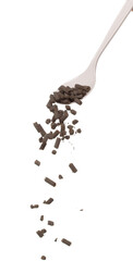 Fertilizer Organic natural pour fall in spoon, tube compost fertilizer for planting float in air....