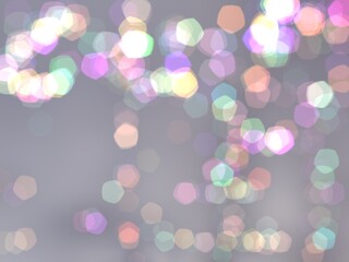 abstract background with bokeh