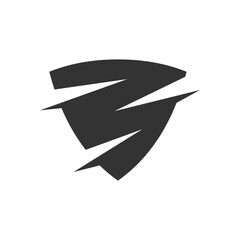 shield logo template. Icon Illustration Brand Identity. Isolated and flat illustration. Vector graphic