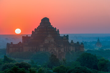 Bagan, Mynamar with Dhammayangyi Temple