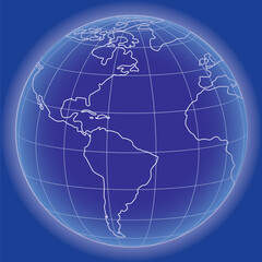 Globe concept icon web internet vector illustration