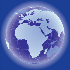 Globe concept icon web internet vector illustration