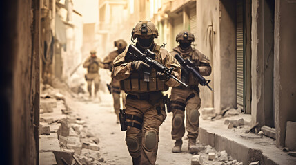 Urban security reinforcement teams: troops provide additional support for urban defense efforts.
