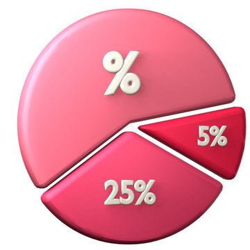 pie chart icon isolated on the background white