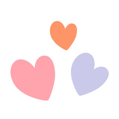 love, heart, , illustration, 