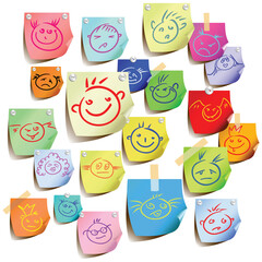 tags with smile,  this  illustration may be useful  as designer work