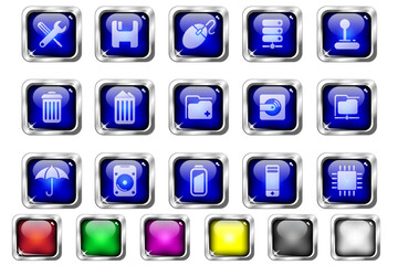 Computer and Data icons