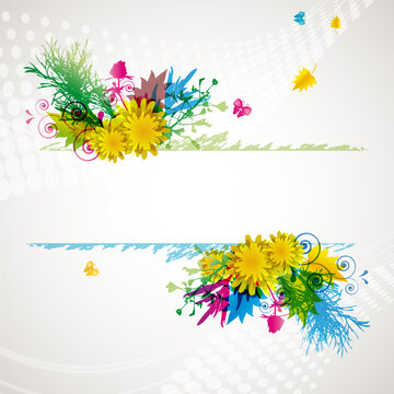 abstract flora background 2