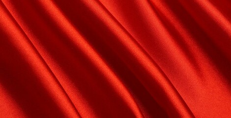 red silk background