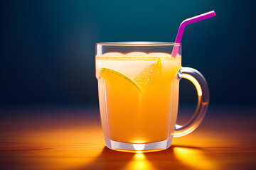 glass of orange juice