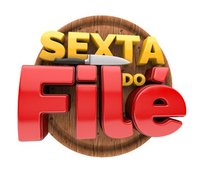 Sexta do Filé selo 3d