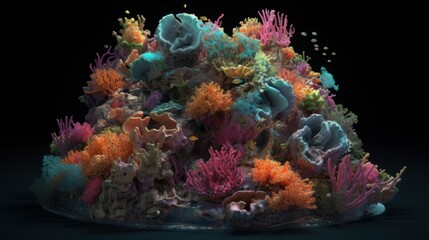 tropical coral reef