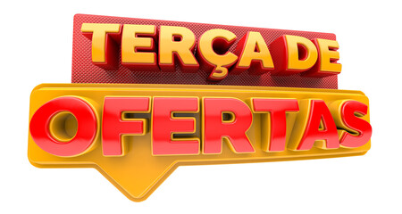 terça de ofertas selo 3d