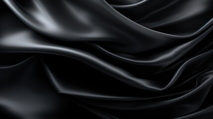Obraz premium black silk background