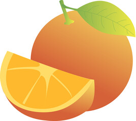 Orange fruit 3D 2023053001