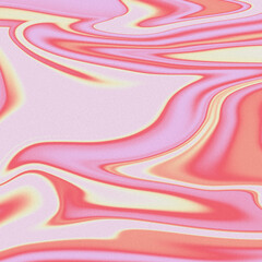 Abstract liquid gradient background Distorted wave, grainy texture, dynamic fluid gradation images. Natural organic movement. Vintage retro style design. 