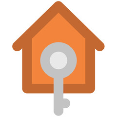 Have a look at this locked house icon 