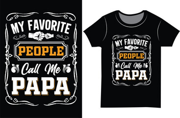 Father's Day SVG t-shirt design. Retro vintage gift t-shirt for the gift.