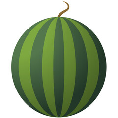 vector illustration of sweet and fresh watermelon