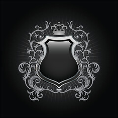 Coat of arms. Vector illustration.