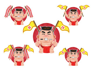 Sherman characters for Nine Emperor Gods Festival