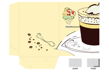 Template for folder design