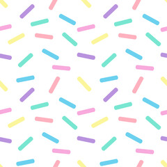 colorful sugar flakes