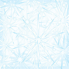 Obraz premium Christmas background of blue colour from stars