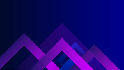 Gradient blue purple geometric shapes background