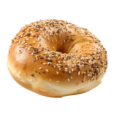 bagel isolated on a transparent background