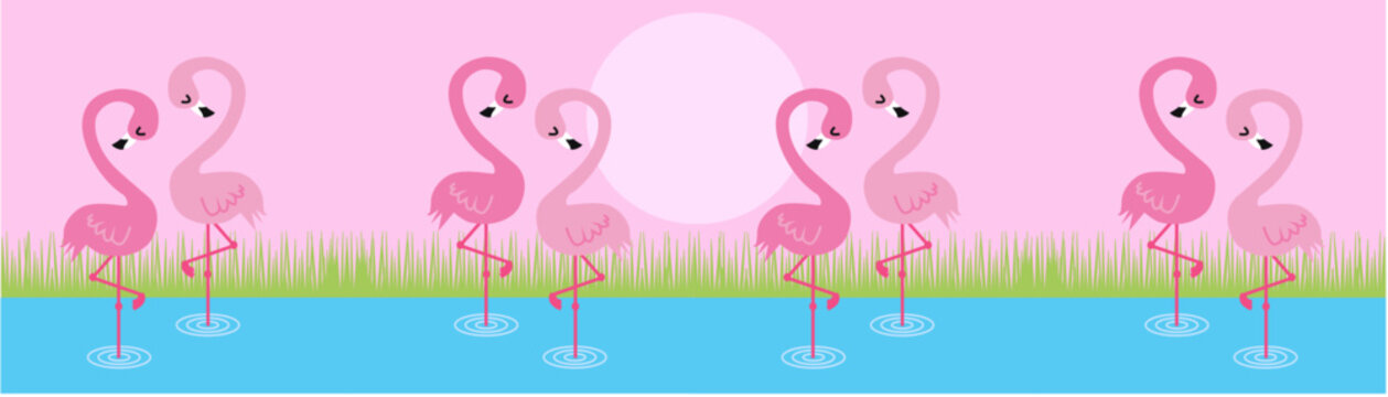 pink flamingo couples