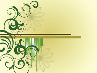 vector eps10 illustration of a colorful floral background