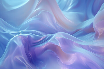 Obraz premium abstract blue pastel background with waves