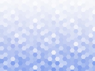art abstract background with hexagons and gear