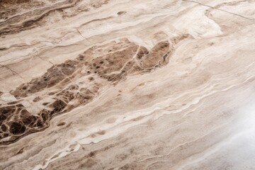 Naklejka premium luxurious kitchen with a white and brown marble countertop Generative AI