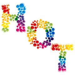 Hot. An illustration for your design project.