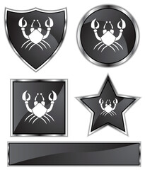 An image of the zodiac sign - cancer.