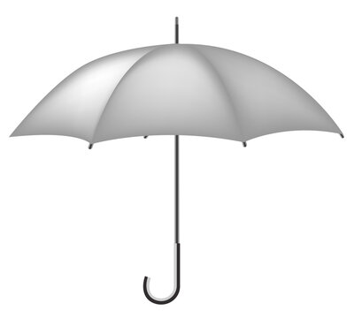 Vector umbrella on white background