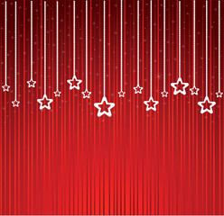 Abstract Christmas stars background vector