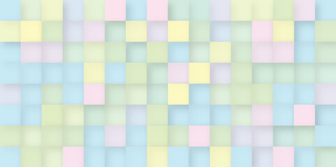 Vector abstract pastel pixel art background. Trendy concept design. Vector art