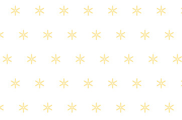 Digital png illustration of rows of yellow suns on transparent background