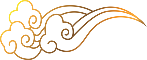 Digital png illustration of orange and yellow pattern on transparent background