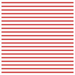 Digital png illustration of red horizontal lines pattern on transparent background