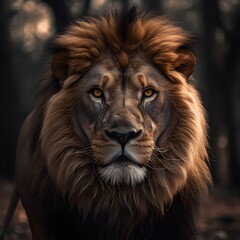 Fototapeta premium Wild Lion