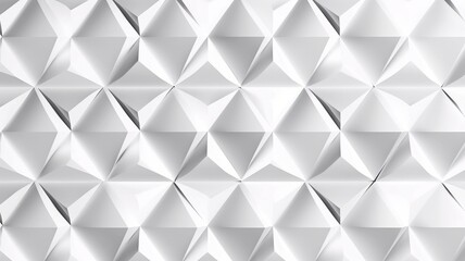 Triangle background pattern in white. GENERATE AI